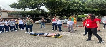 Simulacro contra desastres